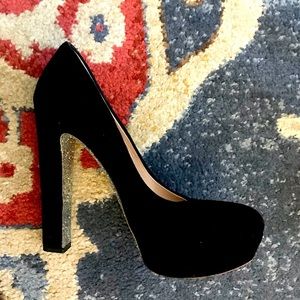 Miu Miu Suede, Glitter sole, pumps